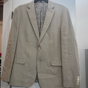Men's Ralph Lauren Tan Linen Blazer